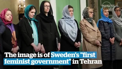 L.....V - szwedzkie feministyczne ministry w Iranie wygrały tak