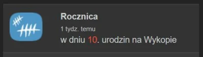 ssumm - moja dziesiątka wybiła tydzień temu, nawet nie zauważyłem. ( ͡° ʖ̯ ͡°)