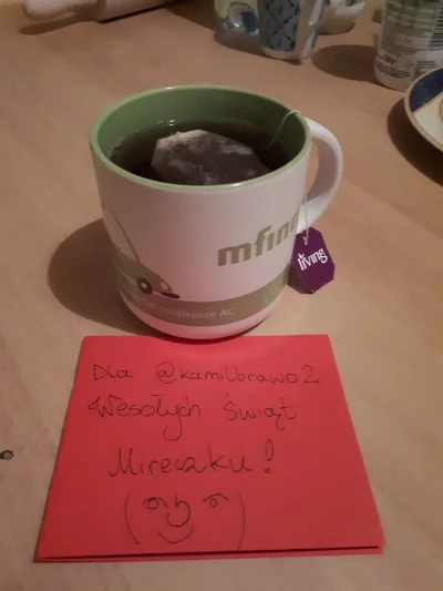 kamilbrawo2 - Wreszcie mogę się pochwalić rozdajo od @mfind, herbatka gotowa, #rozowy...