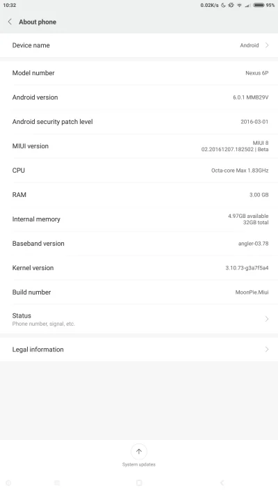 dwakotykastrowane - MIUI dla #nexus6p na razie nieoficjalny build w fazie beta gdyby ...