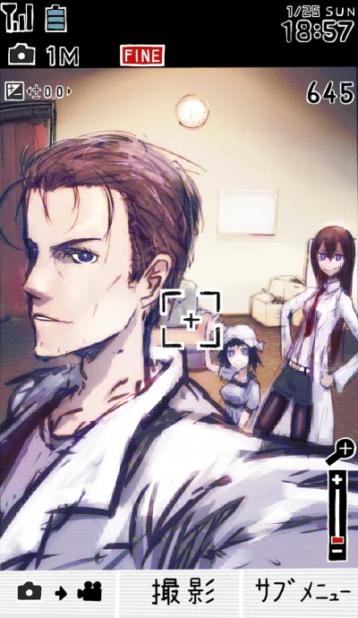 Axoi - A tu zrobił sobie selfie. :D
#randomanimeshit #steinsgate #okabe #okaberintar...