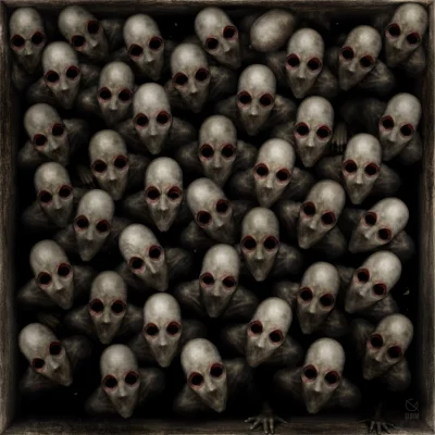 MG66 - Auschwitz, Anton Semenov
#sztuka #malarstwo #creepy