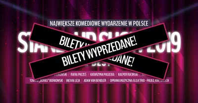 Destr0 - Mam bilet na wieczorny Stand-up Show 2019 w Spodku. Był za 65 zł, sprzedam z...