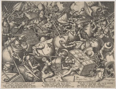 myrmekochoria - Pieter Bruegel Starszy, Wojna o Pieniądze, Holandia 1570

#starszez...