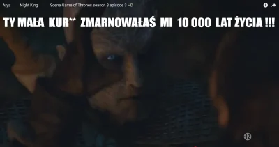 szurszur - Wyciekła ostatnia myśl Nocnego Króla.


#got #graotron #gameofthrones #...