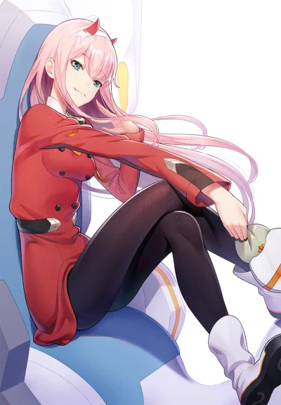 FuzzyWuzzy_ - #randomanimeshit #darlinginthefranxx #zerotwo #greeneyes #pinkhair #raj...