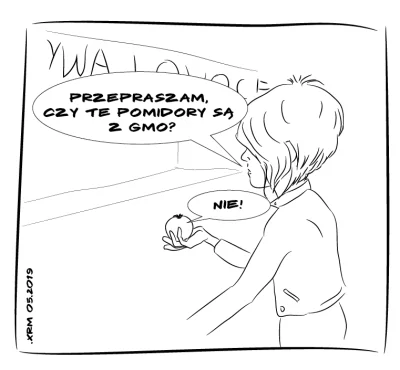 xandra - Strzeżcie się GMO! ( ͡º ͜ʖ͡º)

#gmo #pomidory #heheszki #humorobrazkowy #x...