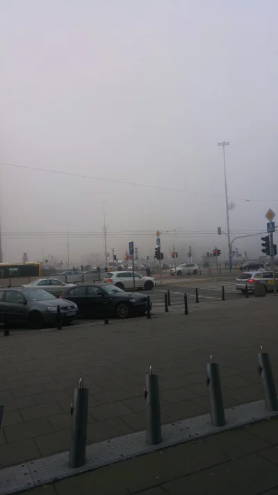 visca - Tak wygląda dzisiaj Pałac Kultury 
#smog #warszawa #pkin