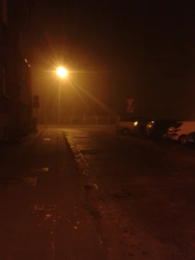 Pawciosl - Mireczki u mnie mgła do pracy trzeba iść #pracbaza #ciemno
