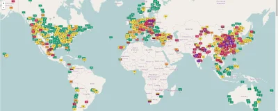 namrab - #rybnik najbardziej zanieczyszczonym miastem na świecie - Air Quality Index ...