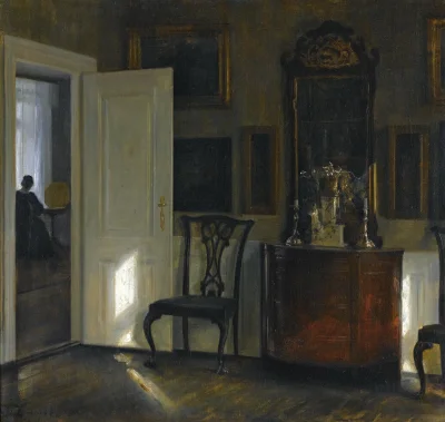 Hoverion - Carl Vilhelm Holsoe (1863 - 1935, Dania)
#malarstwo #sztuka #obrazy
#est...