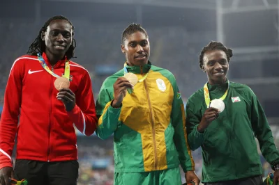 D.....a - "Medalistki" z Rio na 800 metrów. Istny Clown World. ( ͡° ͜ʖ ͡°)