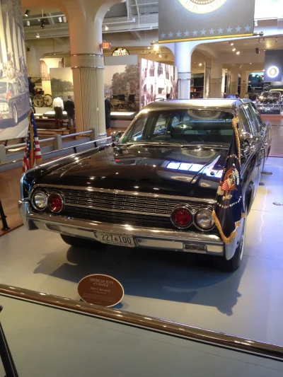 marooo - Fura w ktorej strzelano do Kennedy'ego - Muzeum H. Forda w Detroit #usa #car...