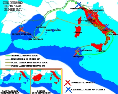 wjtk123 - Każdy kto trochę zna historię słyszał o wojnach Rzymu z Kartaginą, a w szcz...