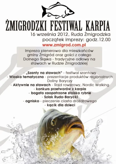 zmigrod - 2. Żmigrodzki Festiwal Karpia http://www.zmigrod.com.pl/asp/pl_start.asp?ty...