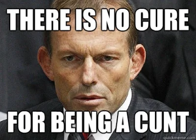 little-illusion-machine - Tony Abbott znów daje popalić.

Zapytany co jego rząd zrobi...