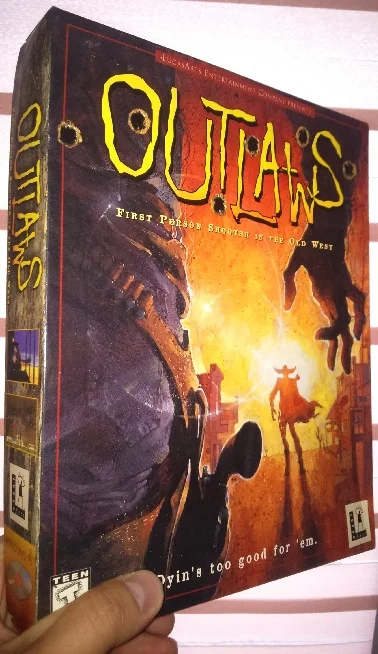 N.....K - Outlaws, 1997, LucasArts Entertainment Company

#bigbox #staregry #retrog...