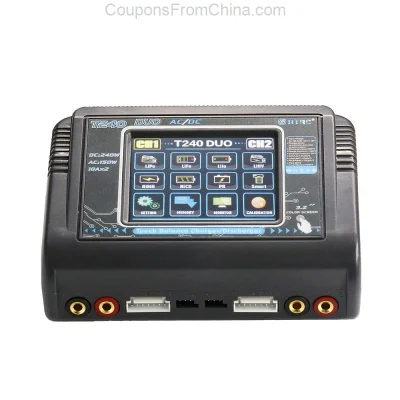 n____S - HTRC T240 DUO Battery Balance Charger Discharger - Banggood 
Cena: $49.99 +...