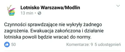 noniewiem - #Modlin #lotnisko #warszawa 
sprawdzanie zakończone, w pierwszej kolejnoś...