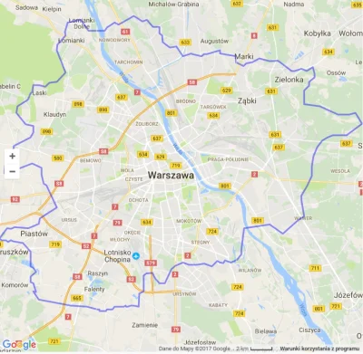 wdroge - Porównanie powierzchni Andory i Warszawy.
#mapporn #Warszawa #ciekawostki