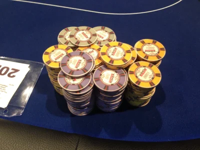 Olorion - #poker

44 left w fps highrollerze w deauville, 330k przy srednim stacku 20...