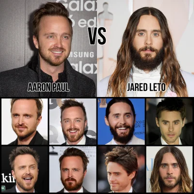 zupazkasztana - Tag zabawy: #mistermirko Runda 1, pojedynek numer 51: Aaron Paul vs J...