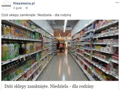 saakaszi - Niezależna.pl: Niedziela dla rodziny.
Z komentarzy pod artykułem:
 Niedzi...