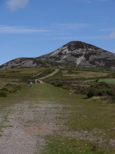 hrabiaeryk - Great Sugar Loaf to góra leżąca w hrastwie Wicklow. Wznosi się na 501 m ...