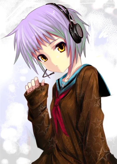 80sLove - Yuki Nagato z Haruhi - autor: korusee
http://www.pixiv.net/memberillust.ph...