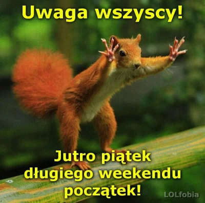 protuberator - Już jutro piątunio ( ͡° ͜ʖ ͡°)
#weekend #niealkoholizm (✌ ﾟ ∀ ﾟ)☞