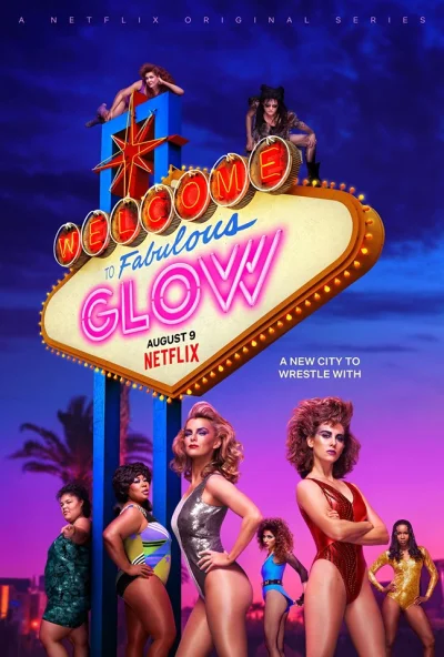 czlowiek1988 - Dzisiaj premiera 3 sezonu Glow 乁(♥ ʖ̯♥)ㄏ
#seriale #netflix #glow