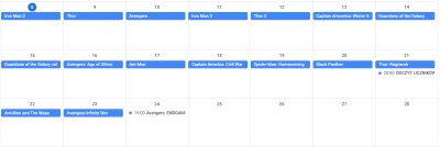 TajnyagentCIA - Mój kalendarz #marvel do dnia premiery #endgame ( ͡° ͜ʖ ͡°)
Z włącze...
