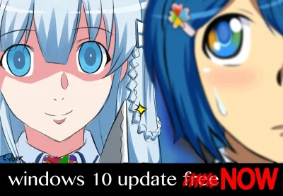 kisama - @kisama: 
Windows 10-chan to yandere (ʘ‿ʘ)