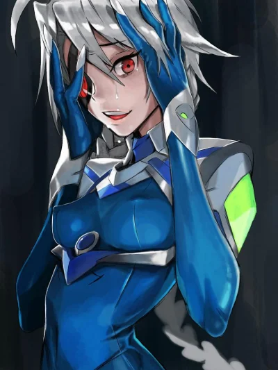 M.....r - #randomanimeshit #yandere #redeyesalert #blazblue #nu13 #shouga #