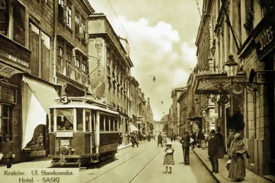 s.....w - Kraków, ulica Sławkowska, 1914 rok.
#ciekawostki #fotohistoria #fotohistori...