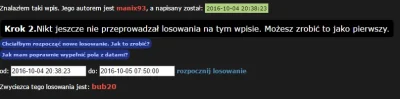 manix93 - Klucz wygrał: @bub20 :)