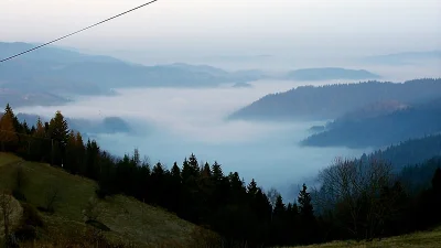 bibek-beback - istnienie smogu nad Nowym Sączem nie wyklucza istnienia mgieł. 

Mgły ...