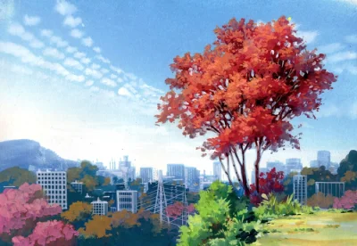 FuzzyWuzzy_ - #randomanimeshit #naturanime #architekturanime #landscape #scenery #ani...