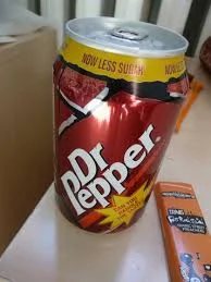 Minieri - Ten DrPepper na zdjęciu poniżej był naprawdę dobry, można było dostać w nie...