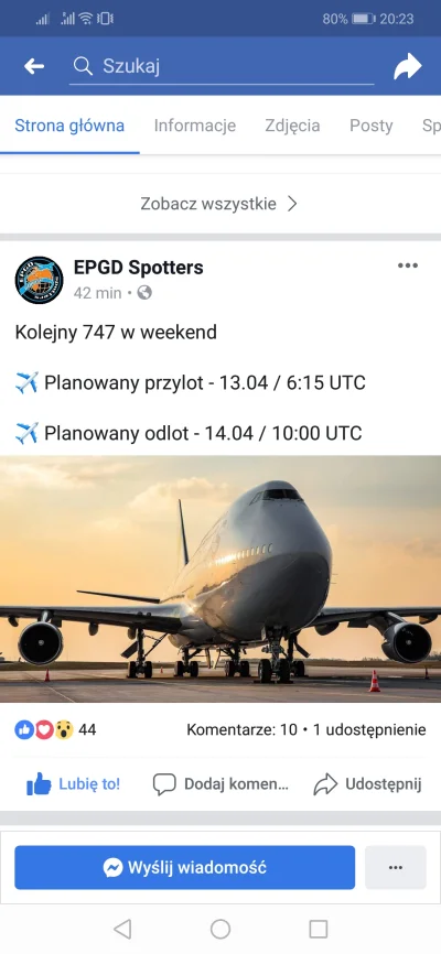 mmaciek3905 - #gdansk #epgd #lotnictwo #samoloty #boeing zapowiada się ciekawy weeken...
