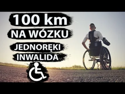 tRNA - 100 km na wózku! Szacunek i ukłony w stronę tego Pana :)
#polska #100km #spor...