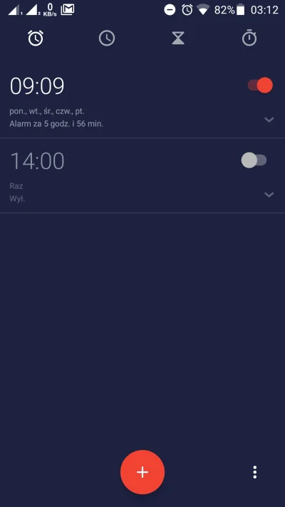 r5678 - @Lookazz: w sedno. Ale można też sobie po prostu otworzyć zegar/alarmy i będz...
