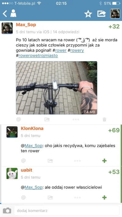 M.....p - @Namenick: o faktycznie ( ͡º ͜ʖ͡º) myślałem ze moze to widziałeś ( ͡º ͜ʖ͡º)