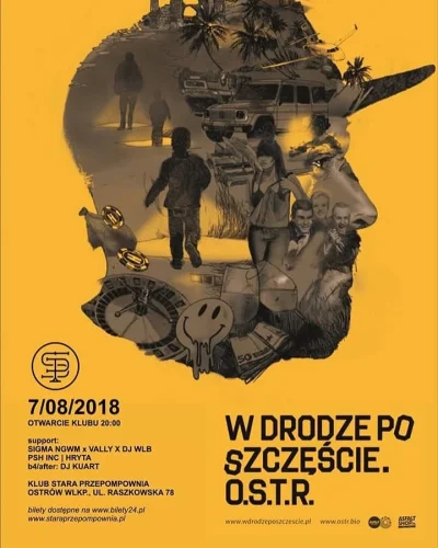 pshinc71 - 7.09.2018 zapraszamy na koncert O.S.T.R. w Ostrowie Wielkopolskim - klub S...
