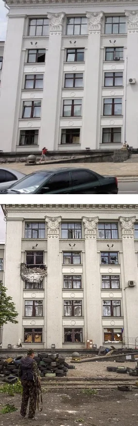 Akryl92 - Ługańsk przed i po
#lugansk #ukraina