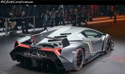 SiekYersky - nowe #lamborghini #veneno . Tym razem tył. Wygląda kosmicznie jak protot...