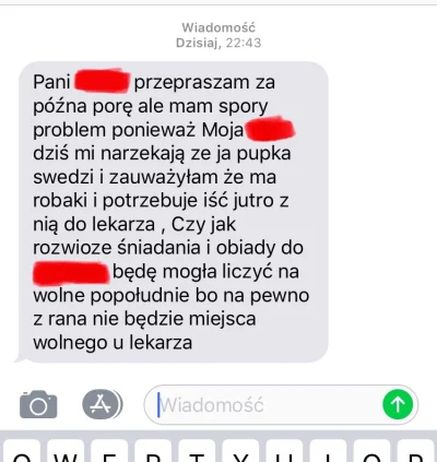 gabnik - Przez pomyłkę dostałam smsa, który miał trafić do czyjejś szefowej. 

1. Czy...