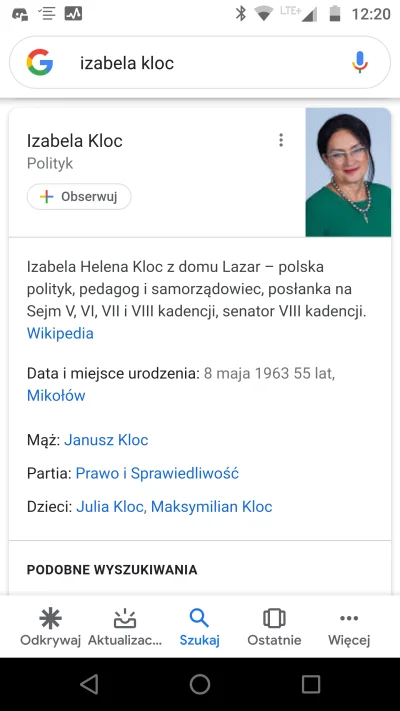 grajkoo - @simperium: ona go nie przestanie indokrynowac bo jest politykiem.