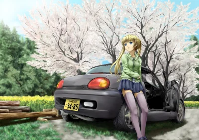 Czokolad - #randomanimeshit #originalcharacter #samochodyanime #suzuki #cappuccino #e...