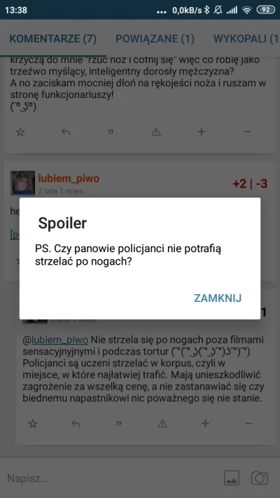 Delfin17 - @zipster znajdź mi jakiekolwiek znalezisko na głównej z zastrzeleniem prze...